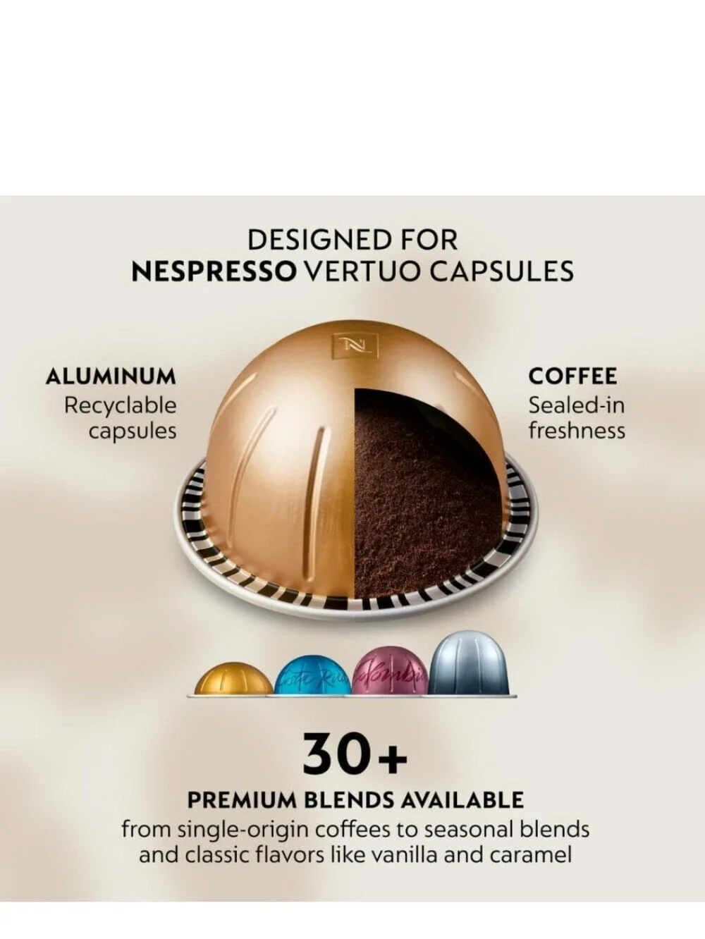 NIB Nespresso Vertpu Pop+ Aerocinno 3